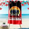 Scorpions Band Print Beach Towel, Large Soft Quick Dry Towel for Beach Camping Swimming