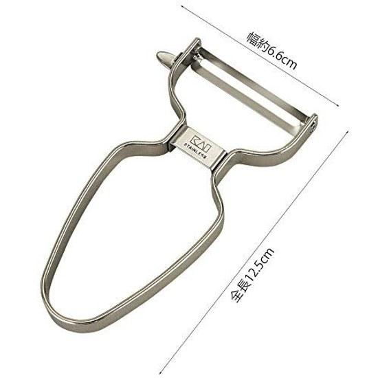 KAI Peeler Vegetable Wellness Stainless DH6501