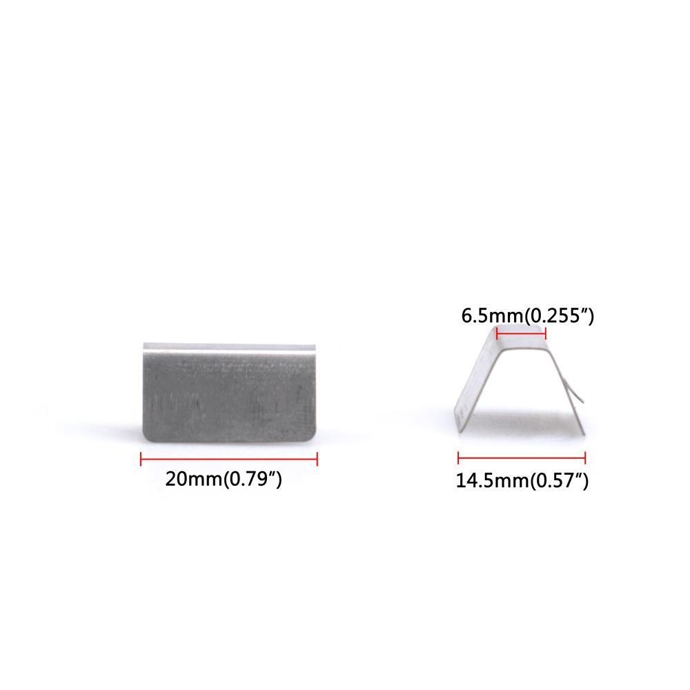Wind Rain Deflector Channel Stainless Steel Retaining Clips For Heko G3 SNED Clip 4pcs 6pcs 12pcs Car Accessories YC101529-SL