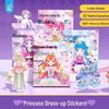 Princess Dress-Up Sticker Book for Girls Ages 2-6 - Fun Dress and Paint Attention Game