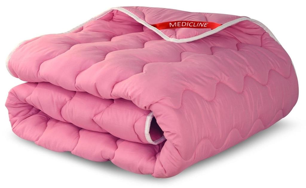 Pillow + Duvet Set All Year Round Pink Microfiber