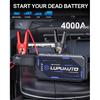 Portable Car Jump Starter&Tire Inflator 4-IN-1 Battery Starter 12V Powerful Professional 4000A Auto Booster Splitter Universal