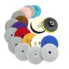 12Pcs Diamond Polishing Disc Diamond Polishing Pad Grinding Pad With Backing Plate Grinding Disc For Tiles Marble Granit