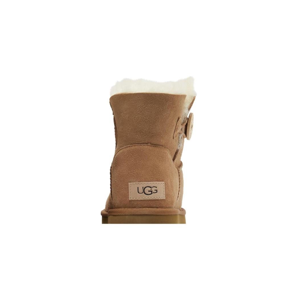 UGG Womens Mini Bailey Button 2 Boot 'Chestnut' (women's sizes) Chestnut Snow Boots 1016422 CHE
