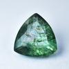 Natural Green Emerald Loose Gemstone 14x14mm Trillion Cut for Jewelry Making and Gem Collections