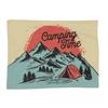 Camping Lake Graphic Blanket Flannel Throw for Home Sofa Bedspread xcm