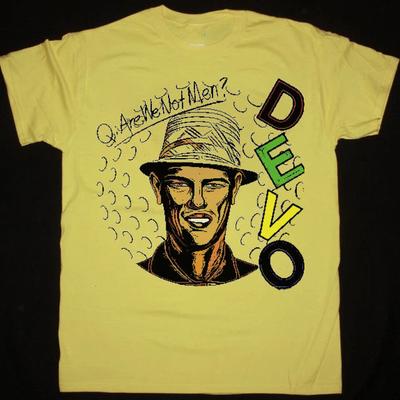 Selten! Devo Band Are We Not Men Shirt Unisex Konzert S bis 5XL CR657 Unisex T-Shirt
