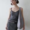 Airy Folding Hobo Bag_Pale Purple