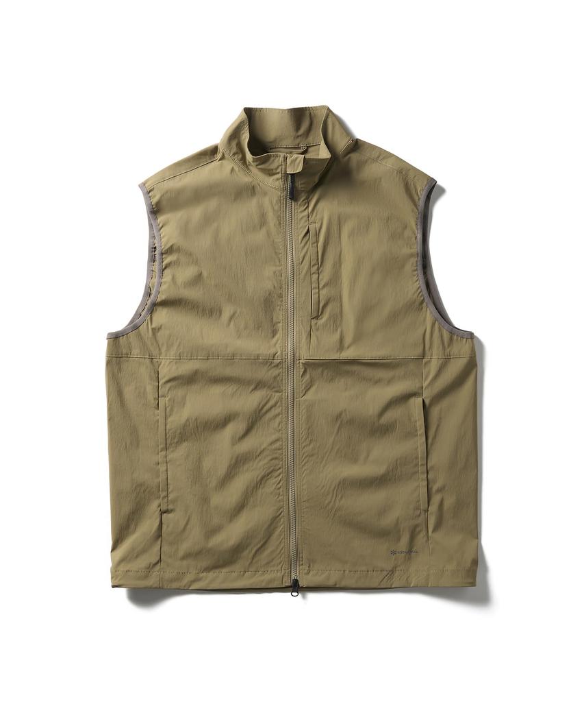 Snow Peak New Standard Utility Vest and GREIGE L NSD-JK-25AU003, Men's Women's,