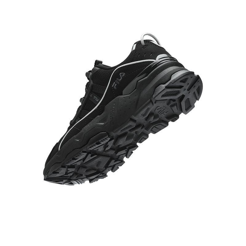 Fila Trek Retro Classic Comfortable Versatile Durable Low-Top Lifestyle Casual Shoes Women Sneaker Black F12W422115FBK