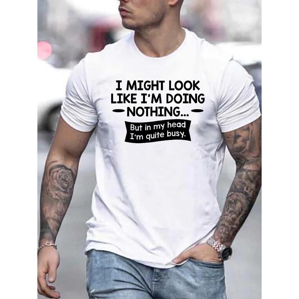 Summer men s fashion pattern short-sleeved T-shirt men s fashion pattern short-sleeve S