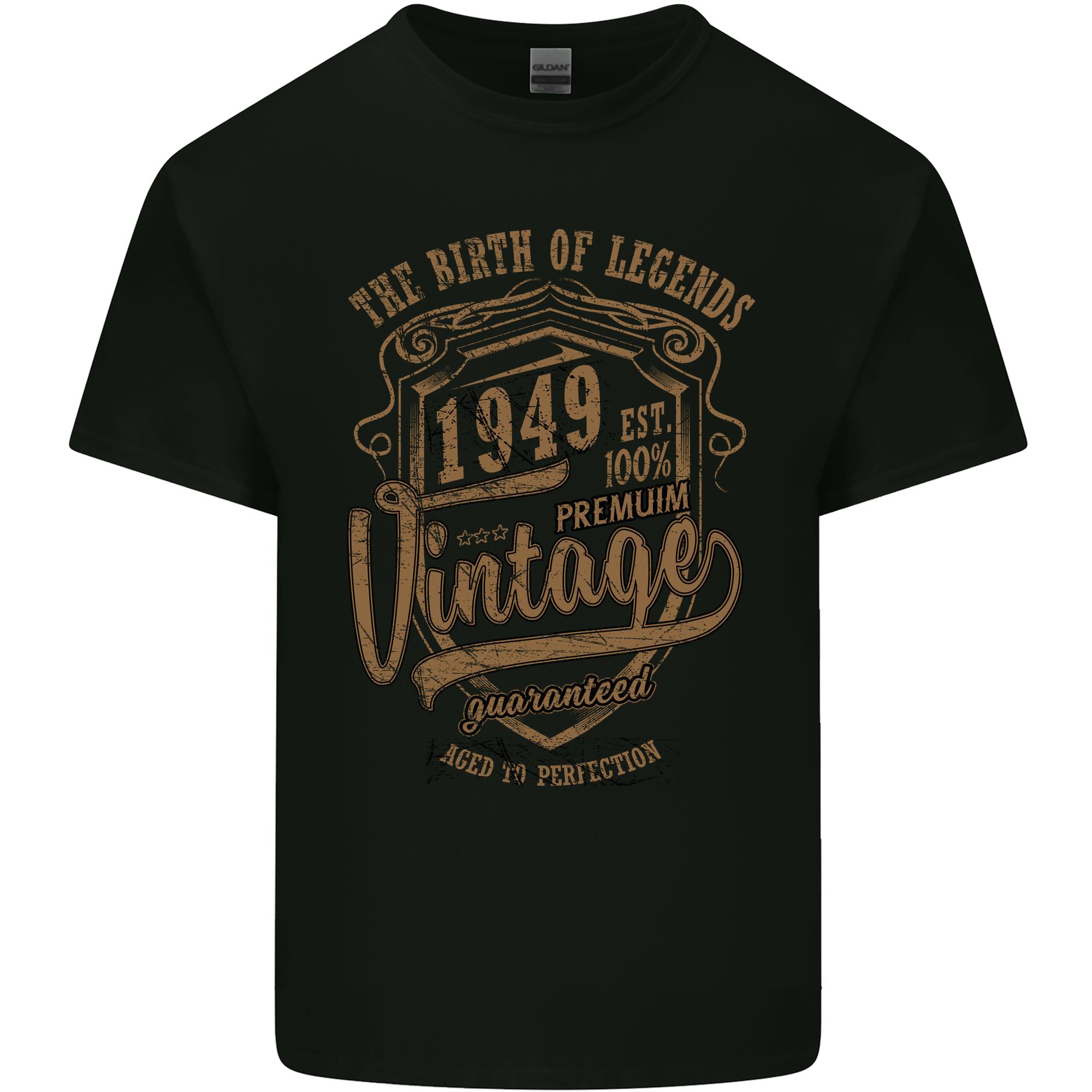 Birth of Legends 77th Birthday 1949 Unisexs Light Cotton TShirt S