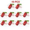 1~10PCS Garland Ribbon Easy To Use Overlock Christmas Tree Decoration Holiday Decorations Holiday Ribbon Festive Party Supplies