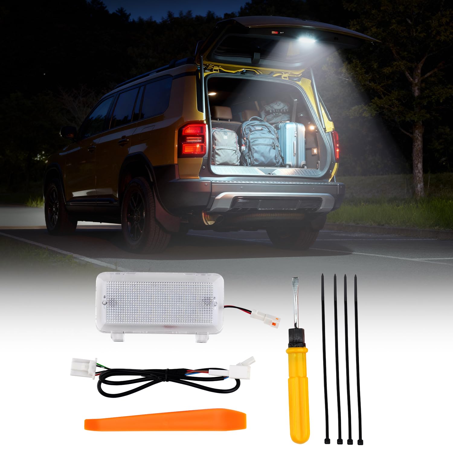 

Virauto Toyota Land Cruiser 250 Серия Лампа багажника, Светодиодное расширение, Лампа задней двери, Ранг, белый