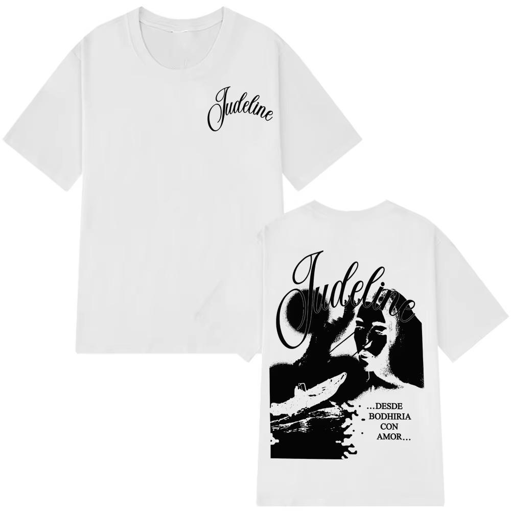Singer Judeline Album Tour 2026 Graphics Tshirt Unisex Women Fashion Vintage Tshirts Summer Casual Shortsleeved pure Cotton Tee