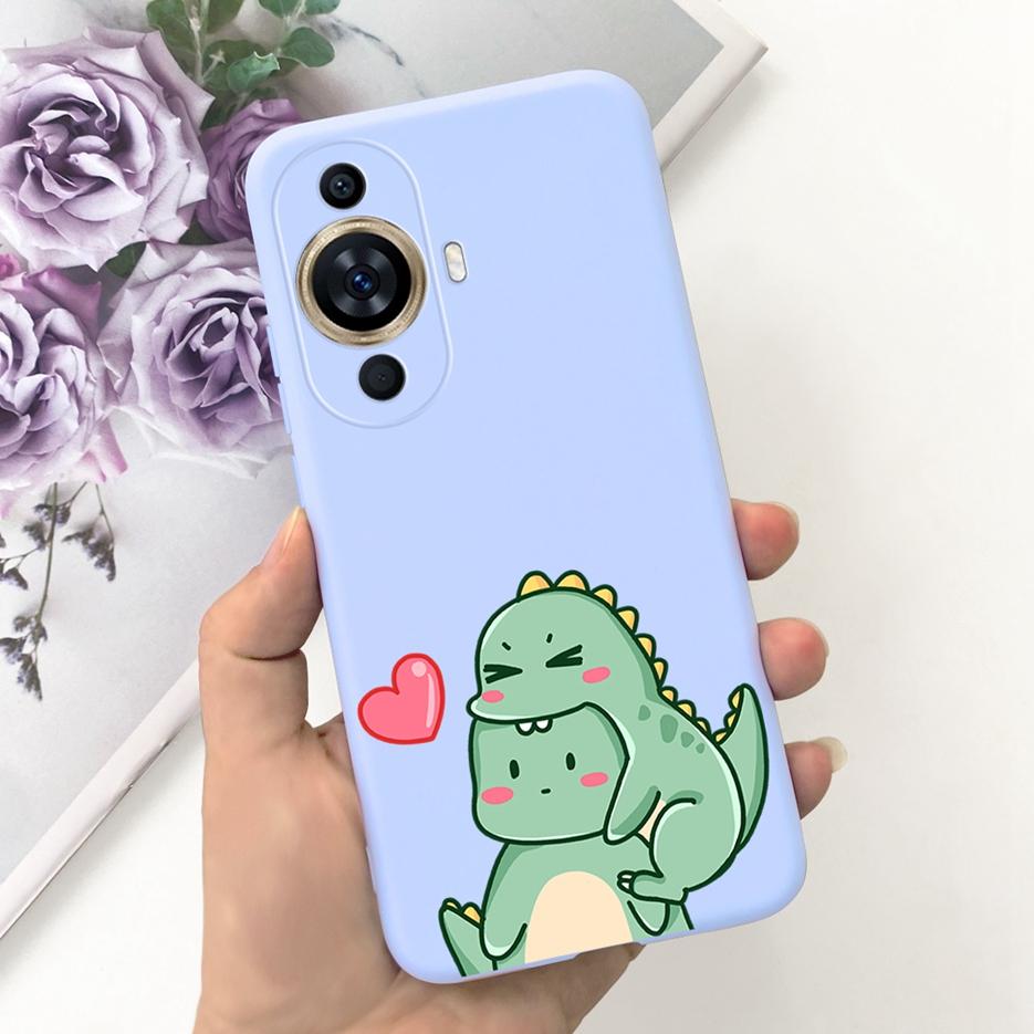 For Huawei Nova 11 Pro Case Nova 11i Cute Candy Painted Cover Soft Silicone Phone Case For Huawei Nova 11 Pro Nova11 Ultra Shell