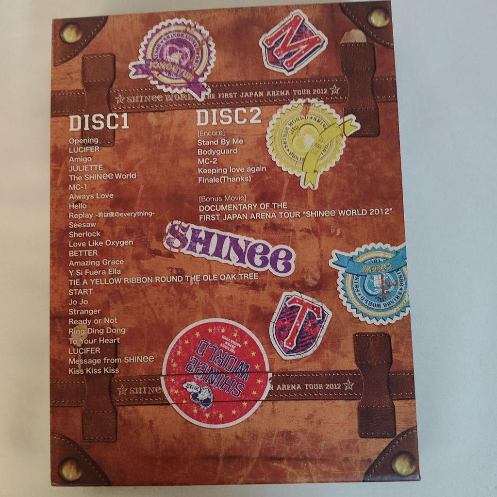 [USED] SHINee WORLD 2012 DVD with Photobook