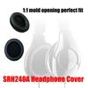 Replacement Protein Leather Earpads Ear Pad For SRH240A Headphones Ear Cushions Earmuffs Ear Cover