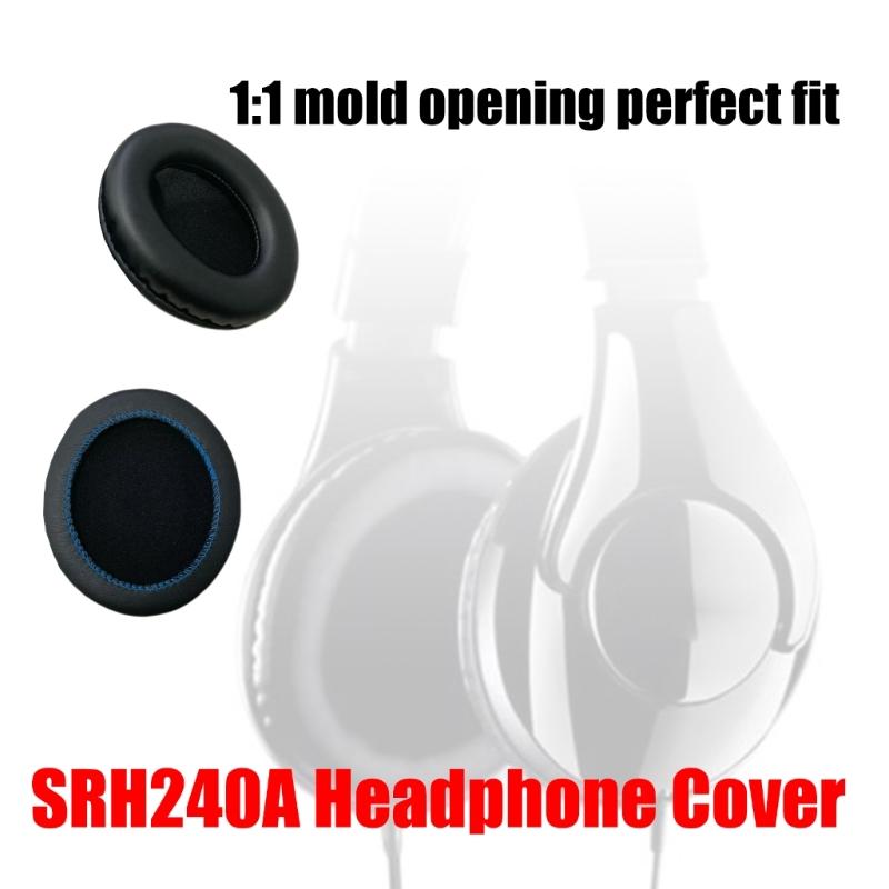 Replacement Protein Leather Earpads Ear Pad For SRH240A Headphones Ear Cushions Earmuffs Ear Cover