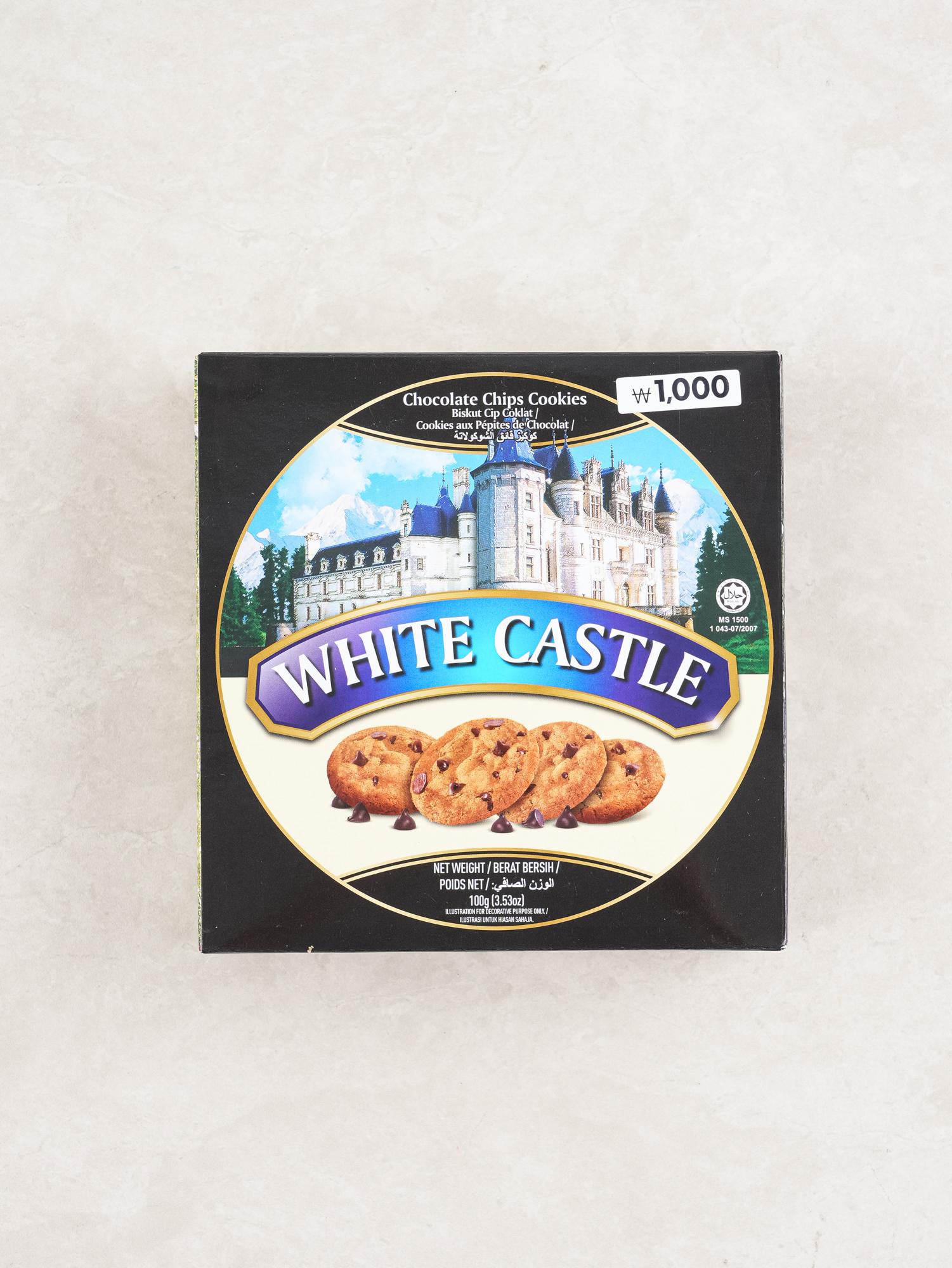 Miseong White Castle Chocolate Chip Butter Cookies 1ea