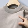 Winter Men O-Neck Solid Color Pullover Men Warm Slim Sweaters Male Clothing Underwear Men Knitting Blouse Base Tops