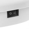 Hot & Cold Air Nail Dryer Warm Cool Nail Polis Drying Fan Manicure Tool White