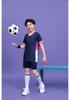 Summer Kids' Sports Uniform Set for Boys & Girls - Short Sleeve Jersey for Football & Badminton Training