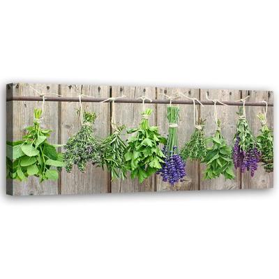 Feeby Canvas Print, Herbs for Drying