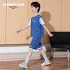 Tangshi Boys' Summer T-Shirt & Shorts Set