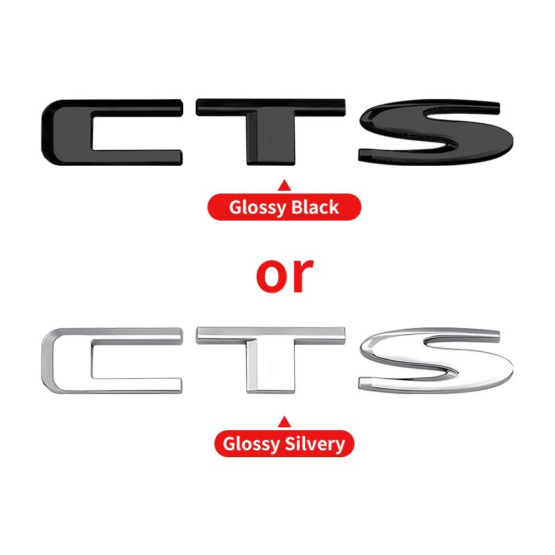 ABS Rear Tail Trunk Emblem Car Letter Logo Fender Side Stickers For Cadillac CT4 CT5 CT6 CTS XT4 XT5 XT6 XTS ATS AWD 25T 28T 40T