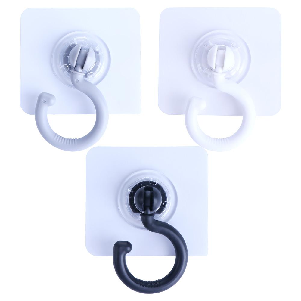 Heavy Duty Ceiling Reusable Strong Cabinet Floor Hooks Overhead Hooks Wall Hooks Adhesive Hooks