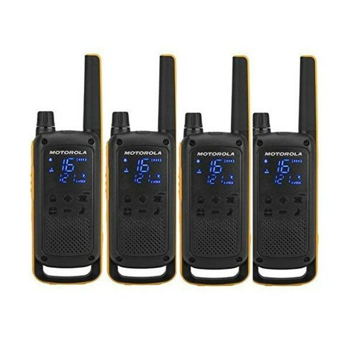 

Рация Motorola 188082 (4шт) Черный желтый