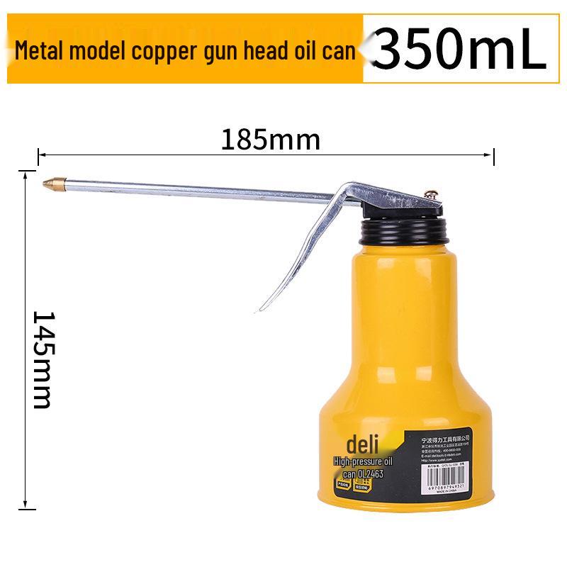 Deli High-Pressure Manual Oil Drip and Lubricant Can