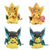 Adorable Pikachu Cosplay Plush Toys Mega Pokemon Cos Charizard Soft Stuffed Kids Toy For Cozy Cuddles