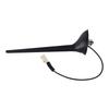 Radio Antenna Base Roof Mounted Assembly for Fiat 500 Car Antenna Base OEM 50540987 Black Plastic New Simple Install