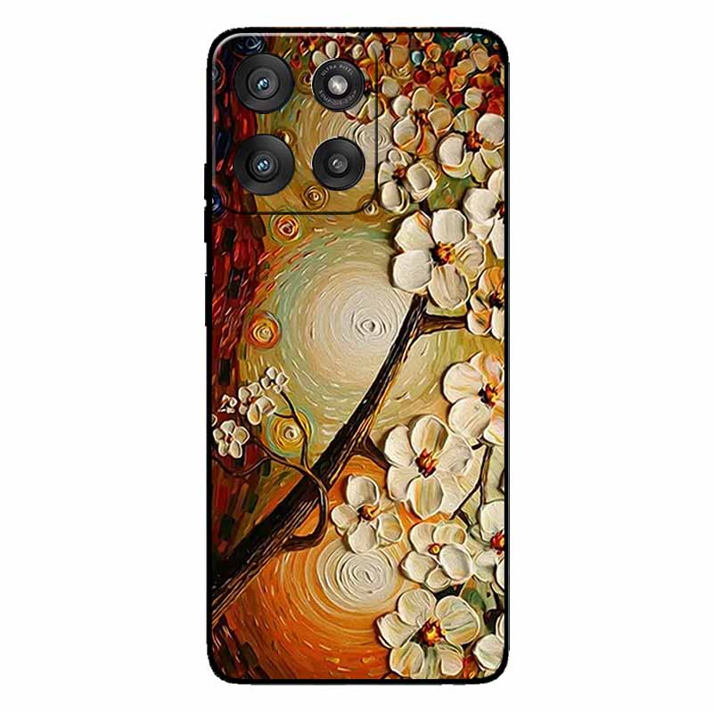 For Motorola Moto G56 G86 Case Fashion Protective Silicone Back Cover For Moto G86 5G TPU Back Phone Capa MotoG56 5G Wolf Funda