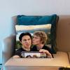 H-Heated Rivalry Popular Pillow Case Short Plush Sofa Decorative Gift Home Double-sided Printing Cushio