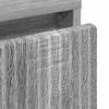 Nightstand Gray Sonoma 63.5 x 36 x 61 cm Particleboard