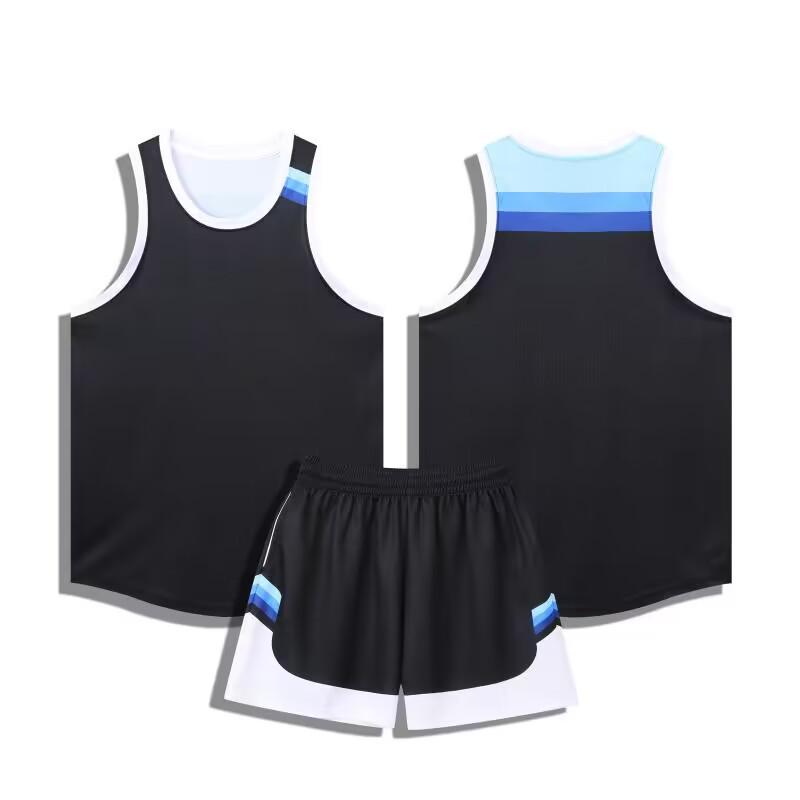 New Style Basketball Team Uniform Set: Customized Training Jerseys for Men and Women