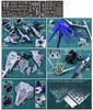 MGSD Freedom Gundam Custom Detail Up Kit, High-Quality Stainless Steel Parts with Water-Transfer Decals [Parallel Import]