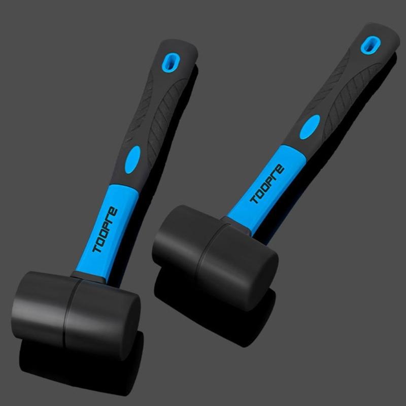Rubber Mallets Hammer Cycling Maintenance Hammer Bike Bottom Bracket Mounting Removal Tool Double  Face Soft Mallets