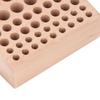 With Grooves Leather Craft Tool Holder 46 Holes Leather Holder Tool  Crafting Organizer