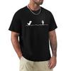 Mens T-shirts Printed Dinosaur Cactus Funny Tops Summer Cotton T-shirt for Men Casual O-Neck Tee Shirts Streetwear Basic Top