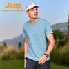 Jeep Men's Outdoor Round Neck Short Sleeve T-Shirt