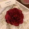 French Retro Peony Hair Clip Romantic Flowers Side Clip Duckbill Clip Hair Pin Woman Headwear Barrette Bridal Headdress