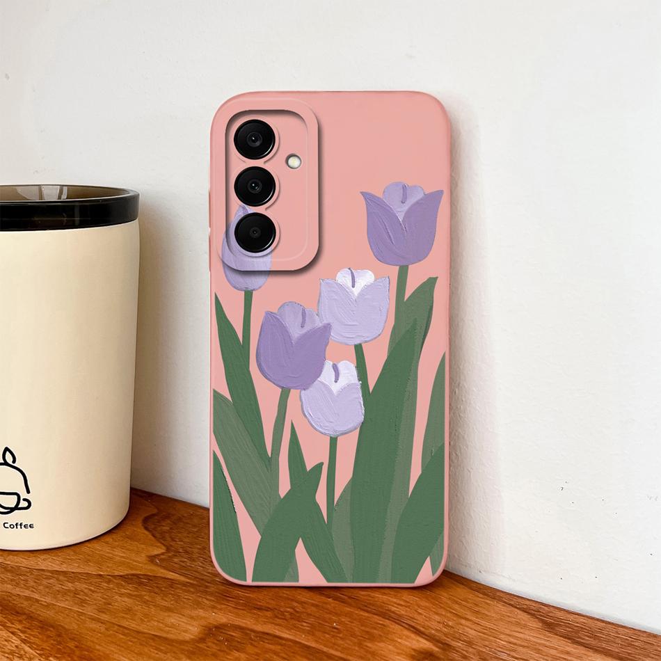 

For Samsung Galaxy A17 A07 A37 A57 Phone Case Stylish Full Protection Back Cover For Samsung A 17 Soft Liquid Silicone Fundas Galaxy A57