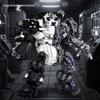 Chizao She Hardcore Industrial Style Cyberpunk Panda Robot Building Blocks Toy