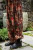 EASE Warp Pants Flower Camel