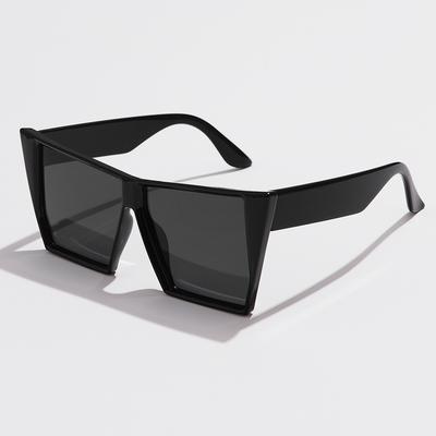 New Oversized Square Sunglasses Women's Fashion Jelly Color Sun Glasses Women Gradient Lens Eyewear UV400 Oculos De Sol