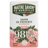 Mattersavon France Marseille Perfume Cleansing Natural All-in-One Soap - Rose Scent, 1 pcs